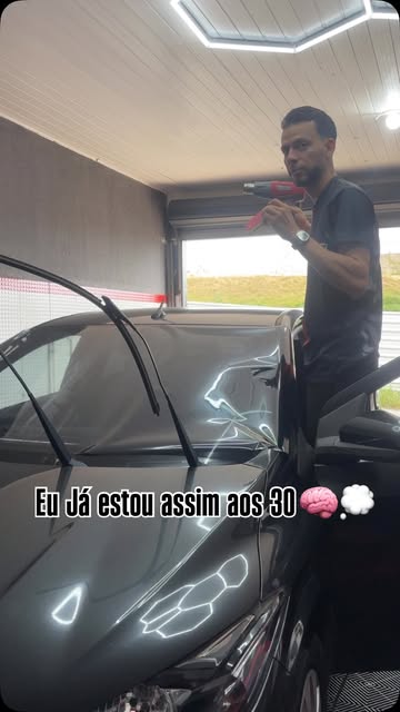Termomoldagem térmica no parabrisa